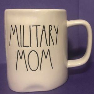 Rae Dunn MILITARY MOM Mug Artisan Collection
